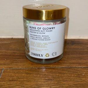 Truly buns of glowry smoothing butt polish tighten and glow